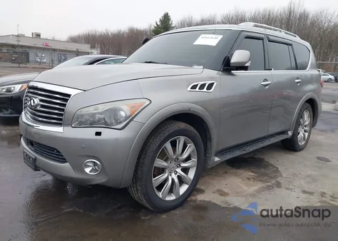 2012 Infiniti Qx56 from USA, damaged, VIN JN8AZ2NC9C9315800